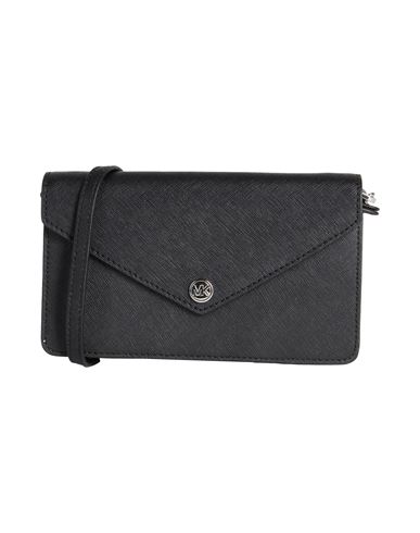 Michael Michael Kors Woman Cross-body Bag Black Size - Cow Leather In Black