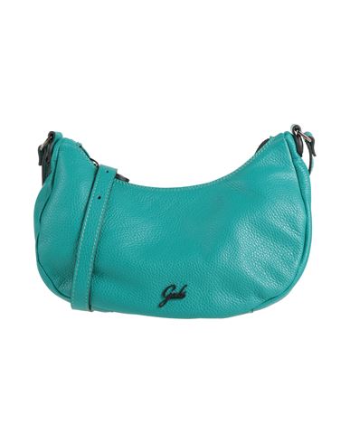 Gabs Maite Woman Cross-body Bag Emerald Green Size - Calfskin In Blue