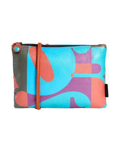 Gabs Woman Cross-body Bag Turquoise Size - Calfskin