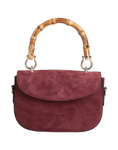 Avenue 67 Woman Handbag Burgundy Size - Leather In Red