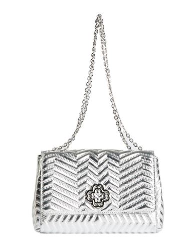 Schultertasche Damen Silber -- Damen
