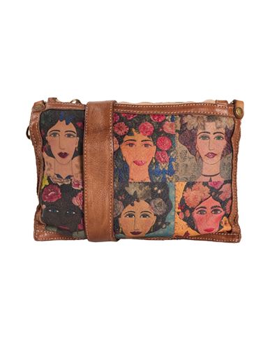 Caterina Lucchi Gold Woman Cross-body Bag Antique Rose Size - Calfskin, Cowhide