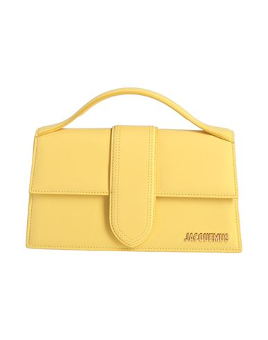 Jacquemus Woman Handbag Yellow Size - Leather