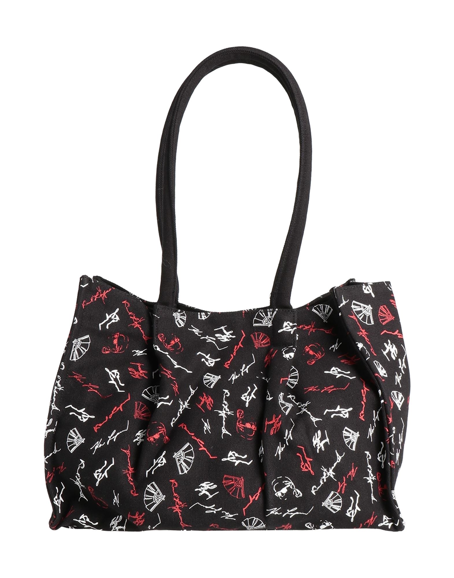 KARL LAGERFELD カールラガーフェルド ショルダーバック　本革　黒 KARL LAGERFELD PARIS カールラガーフェルド レザー