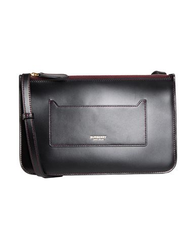 Burberry Woman Cross-body Bag Black Size - Leather