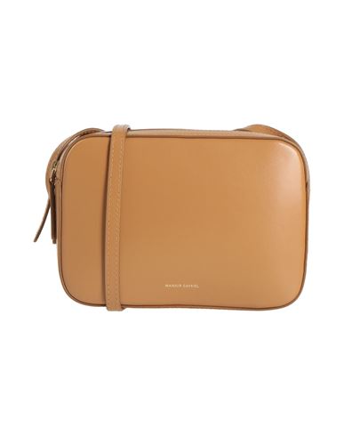 Mansur Gavriel Woman Cross-body Bag Tan Size - Leather