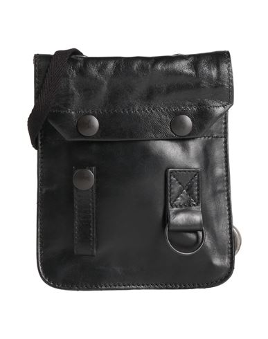Ann Demeulemeester Man Cross-body Bag Black Size - Leather