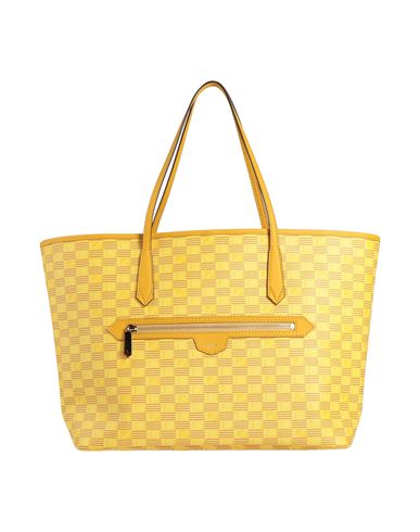 Moreau Paris Monaco Tote Woman Handbag Yellow Size - Leather In Yellow
