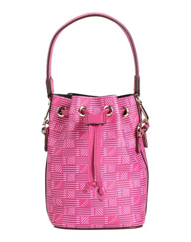 Moreau Paris La Pon Woman Handbag Fuchsia Size - Calfskin In Blue
