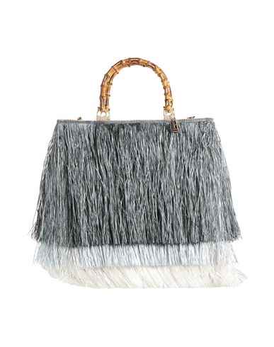 La Milanesa Woman Handbag Deep Teal Size - Synthetic Raffia In Green