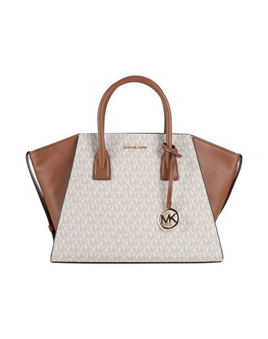 Michael Michael Kors Woman Handbag White Size - Pvc - Polyvinyl Chloride, Polyester, Polyurethane In White