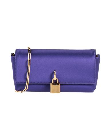 Tom Ford Woman Cross-body Bag Purple Size - Textile Fibers