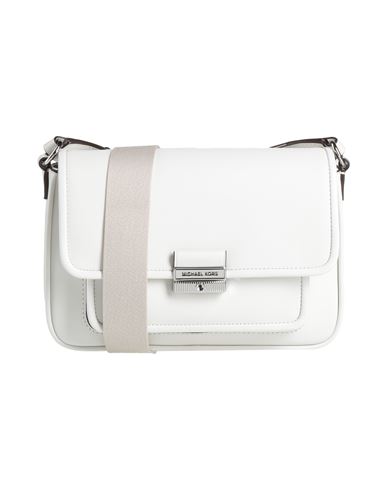 Michael Michael Kors Woman Cross-body Bag White Size - Leather