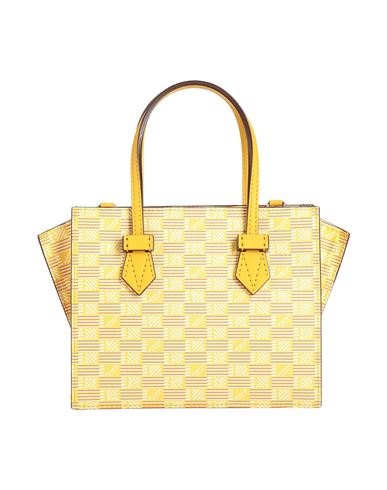Moreau Paris Bregancon Stand Up Woman Handbag Yellow Size - Leather In Orange