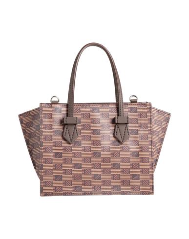 Moreau Paris Bregancon Stand Up Woman Handbag Brown Size - Leather In Brown