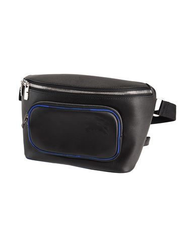 Burberry Prorsum Man Belt Bag Black Size - Calfskin, Polyester