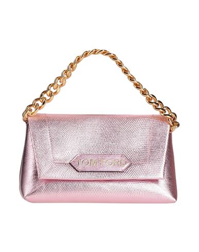 Tom Ford Woman Handbag Rose Gold Size - Calfskin, Brass