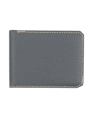 Moreau Paris Woman Wallet Charcoal Size - Leather In Gray