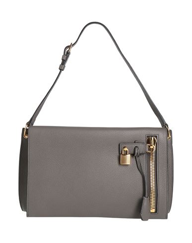 Tom Ford Woman Handbag Grey Size - Leather