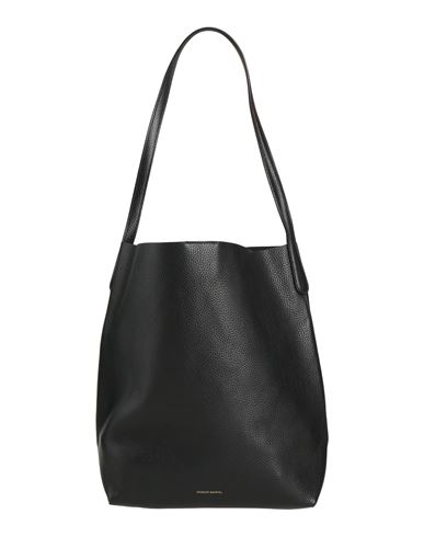 Mansur Gavriel Woman Shoulder Bag Black Size - Leather