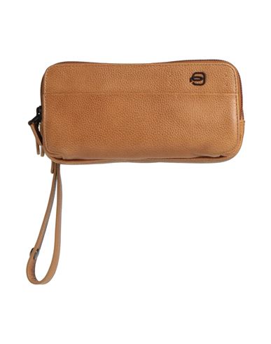 Piquadro Man Handbag Tan Size - Cow Leather