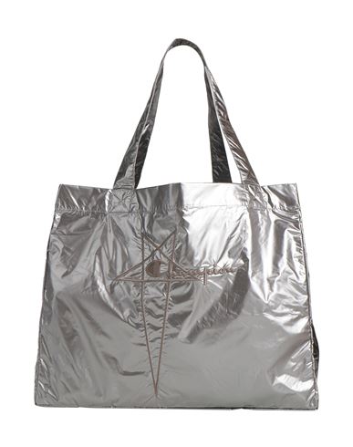 Rick Owens X Champion Man Handbag Silver Size - Polyamide In Silver