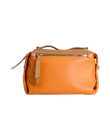 Gianni Chiarini Woman Handbag Orange Size - Leather In Orange