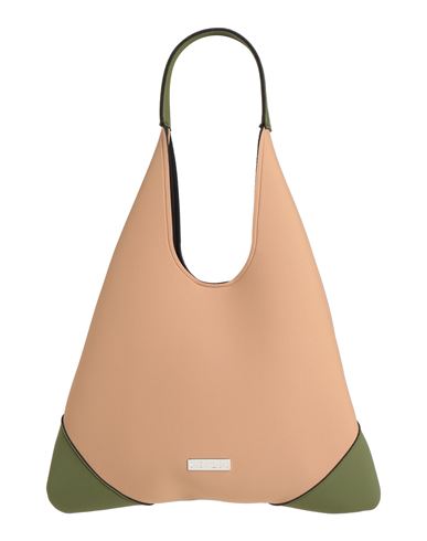 Save My Bag Woman Shoulder Bag Camel Size - Polyamide, Elastane In Sand