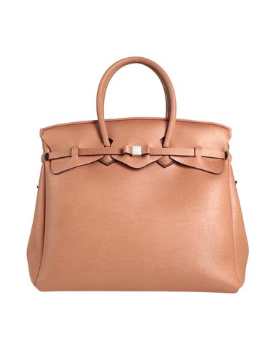 Save My Bag Woman Handbag Brown Size - Polyamide, Elastane In Brown
