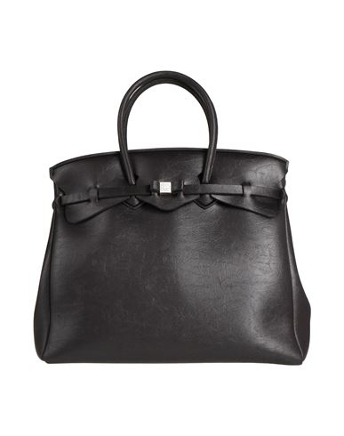 Save My Bag Woman Handbag Black Size - Polyamide, Elastane In Black