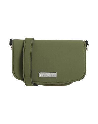 Save My Bag Woman Cross-body Bag Military Green Size - Polyester, Polyamide, Elastane In Green