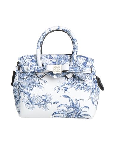 Save My Bag Woman Handbag Blue Size - Polyamide, Elastane, Peek (polyether - Ether - Ketone) In Blue