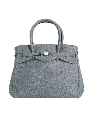 Save My Bag Woman Handbag Grey Size - Polyamide, Elastane In Gray