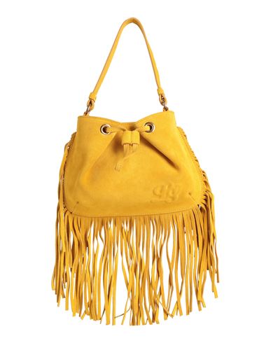 Luisa Spagnoli Woman Handbag Marigold Size - Leather