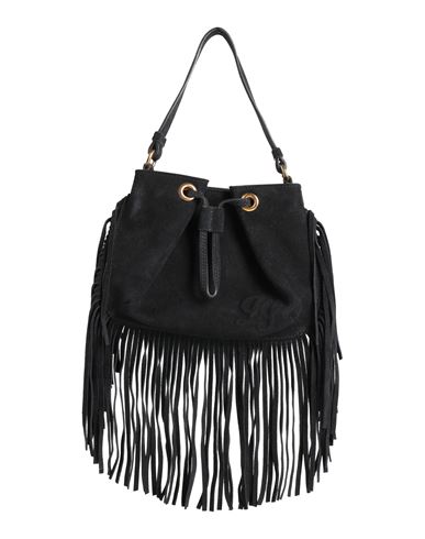 Luisa Spagnoli Woman Handbag Black Size - Leather
