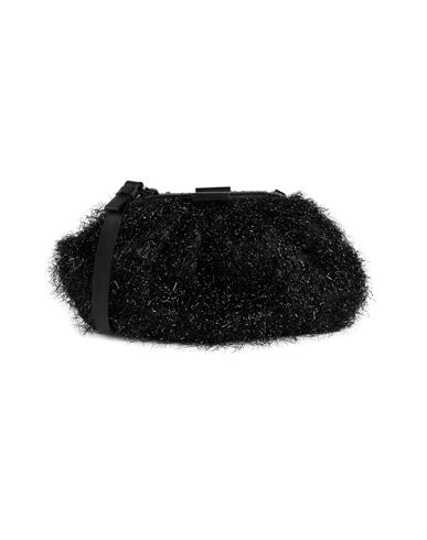 Fabiana Filippi Woman Handbag Black Size - Viscose, Metallic Polyester, Polyamide In Black