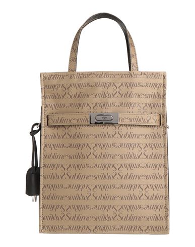 Tory Burch Woman Handbag Sand Size - Textile Fibers