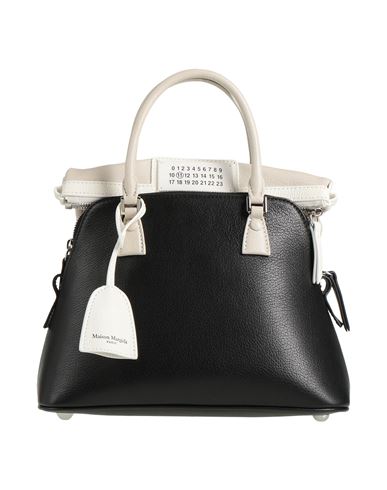 Maison Margiela Woman Handbag Black Size - Goat Skin In Black
