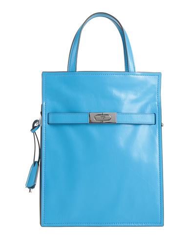 Tory Burch Woman Handbag Azure Size - Leather