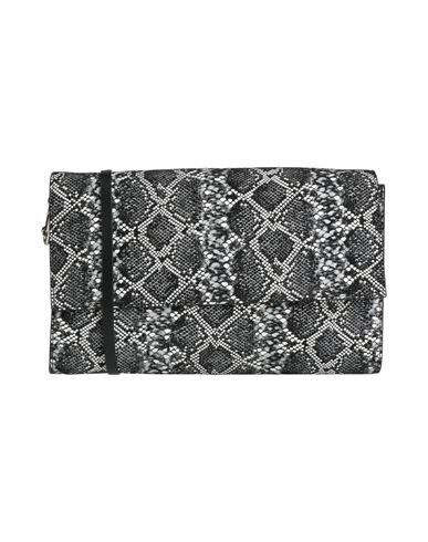 Amine S.1 Woman Cross-body Bag Black Size - Calfskin, Cow Leather In Black