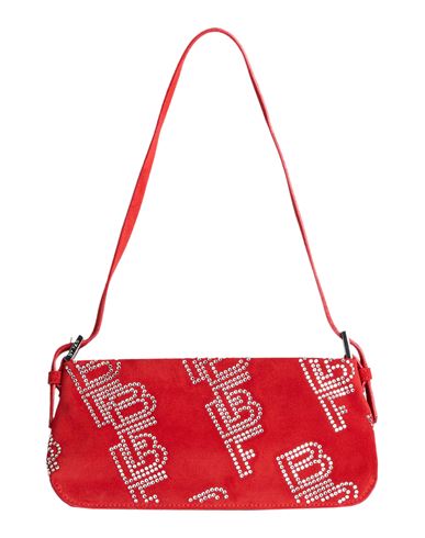 By Far Woman Shoulder Bag Brick Size - Leather In Red