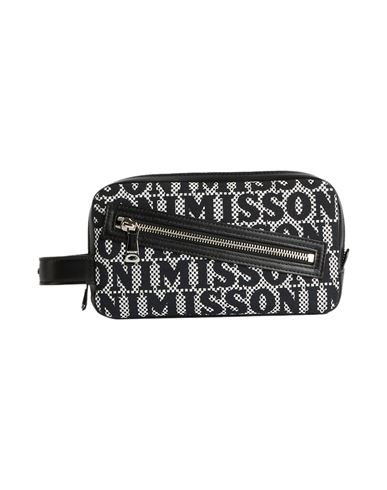 Missoni Woman Handbag Black Size - Cotton, Viscose, Metallic Fiber In Black
