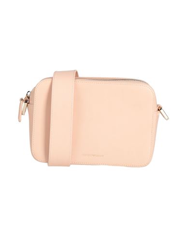 Emporio Armani Woman Cross-body Bag Blush Size - Textile Fibers In Pink