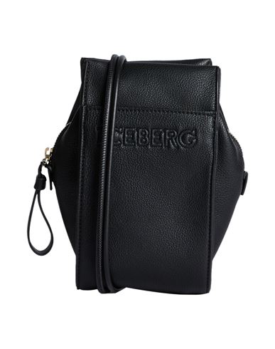 Iceberg Woman Cross-body Bag Black Size - Polyurethane, Polyester In Black