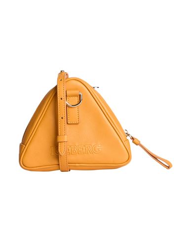 Iceberg Woman Cross-body Bag Marigold Size - Calfskin In Yellow