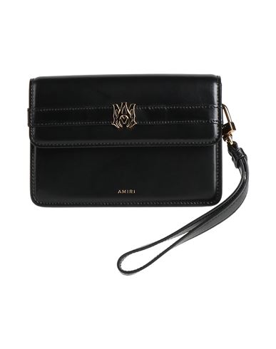 Amiri Woman Handbag Black Size - Cow Leather In Black
