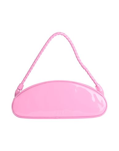Msgm Woman Handbag Pink Size - Leather In Pink