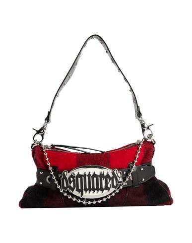 Dsquared2 Woman Handbag Red Size - Textile Fibers In Red