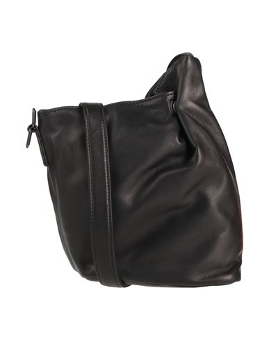 Yohji Yamamoto Collection Woman Cross-body Bag Black Size - Leather In Black