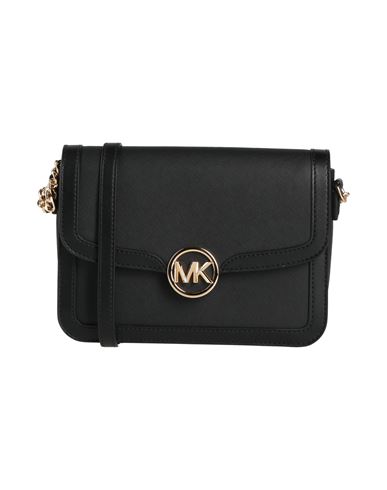 Michael Michael Kors Woman Cross-body Bag Black Size - Pvc - Polyvinyl Chloride, Polyester In Black